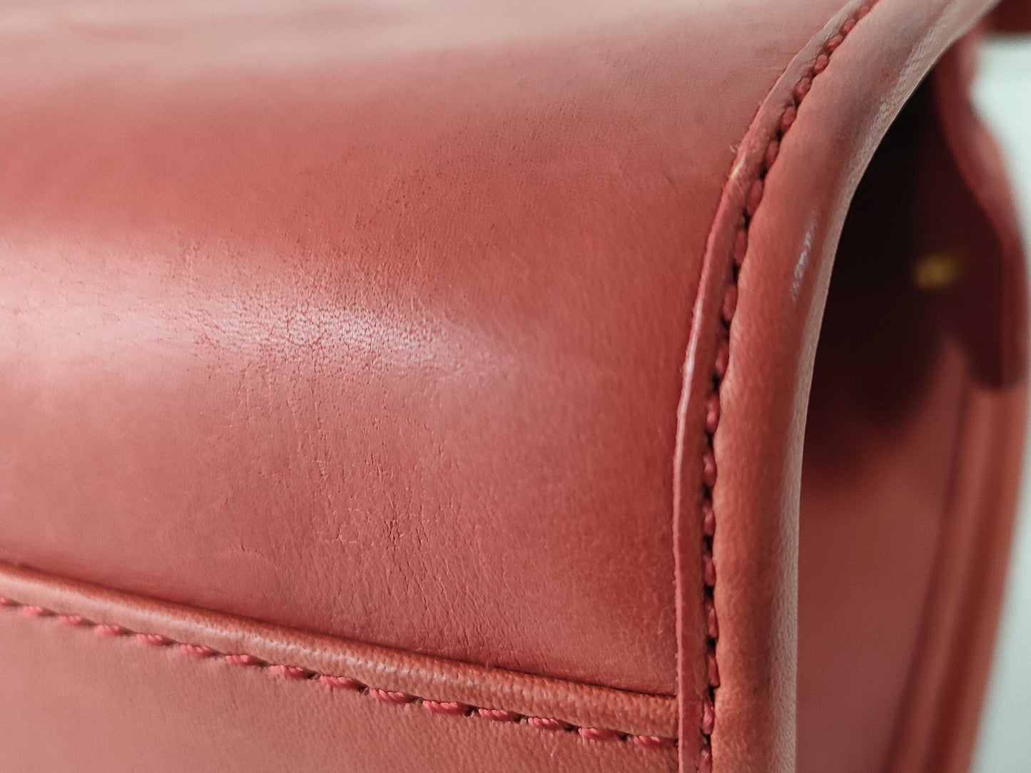 COACH OLD COACH 2-way leather handbag in red