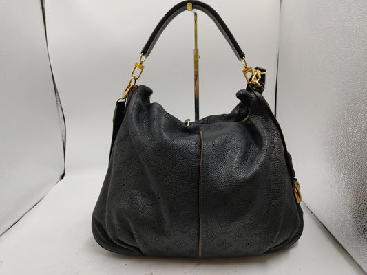 LOUIS VUITTON Monogram Empreinte Mahina Selene PM M94035 Shoulder Bag