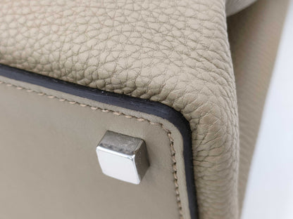 CHANEL Hermès Medor Handbag Togo/Swift W Stamp Handbag