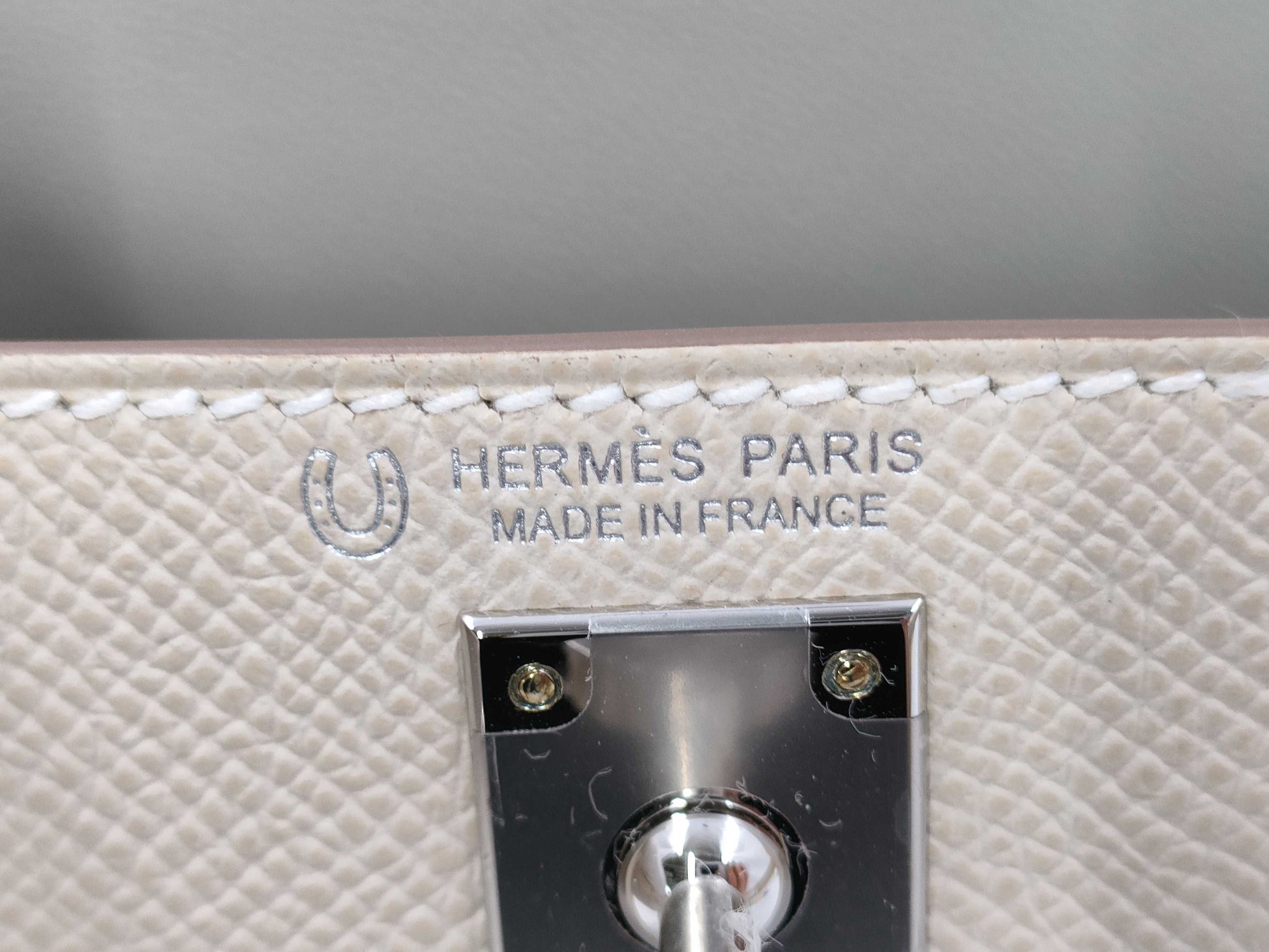 HERMES Mini Kelly 2 Epson SP Custom Order Silver Hardware Shoulder Bag