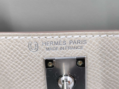 HERMES Mini Kelly 2 Epson SP Custom Order Silver Hardware Shoulder Bag