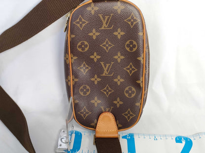LOUIS VUITTON Monogram Pochette Ganju Monogram Shoulder Bag