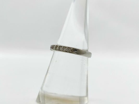 D0.30ct Pt900 3.7g Ring 