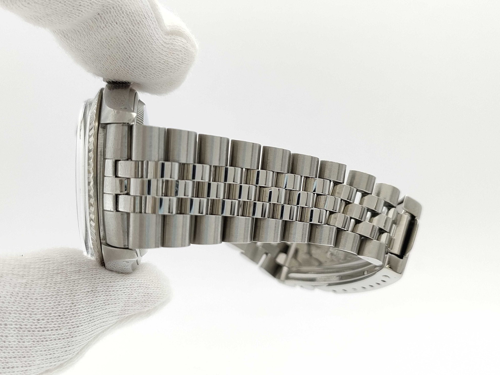 ROLEX 16014 R315835 Silver Dial Boys' Watch