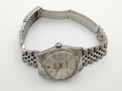ROLEX 16014 R315835 Silver Dial Boys' Watch