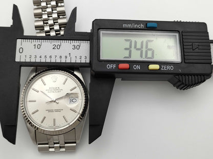 ROLEX 16014 R315835 Silver Dial Boys' Watch