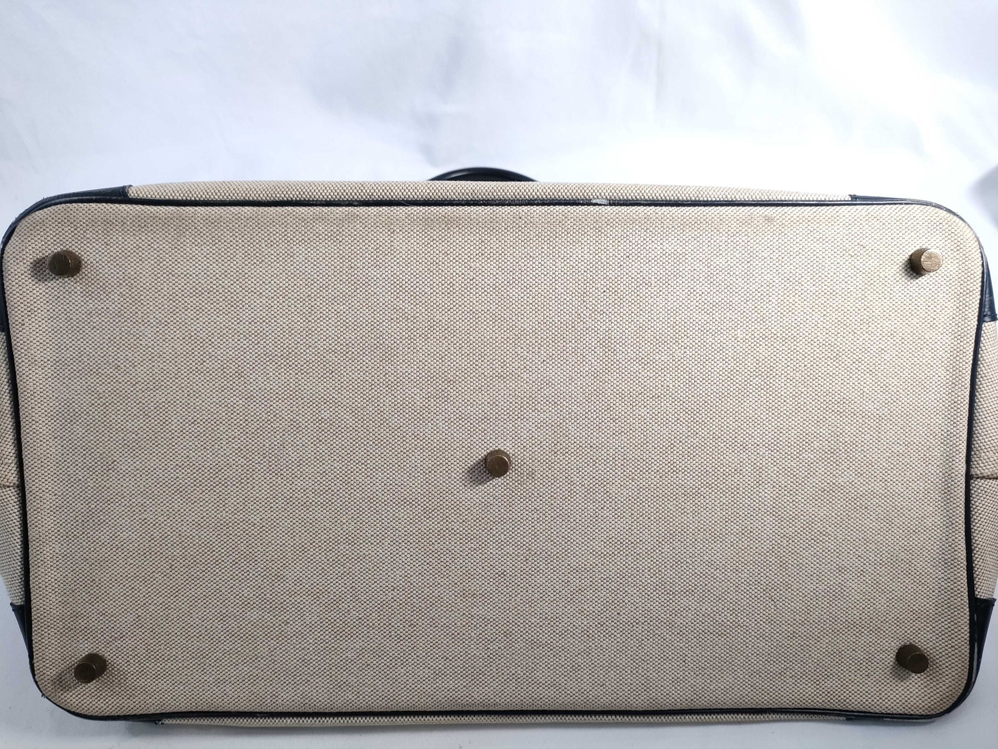 HERMES Bolide 45 handbag with L engraved gold hardware