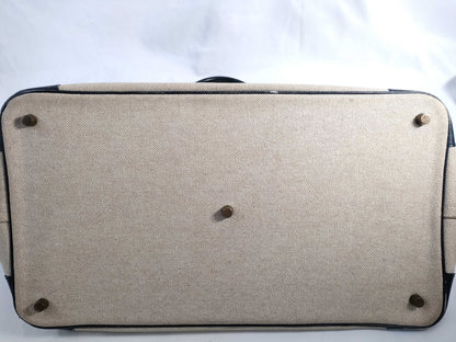 HERMES Bolide 45 handbag with L engraved gold hardware