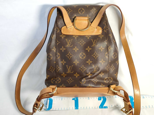 LOUIS VUITTON Monogram Vuitton Montsouris PM Monogram Backpack