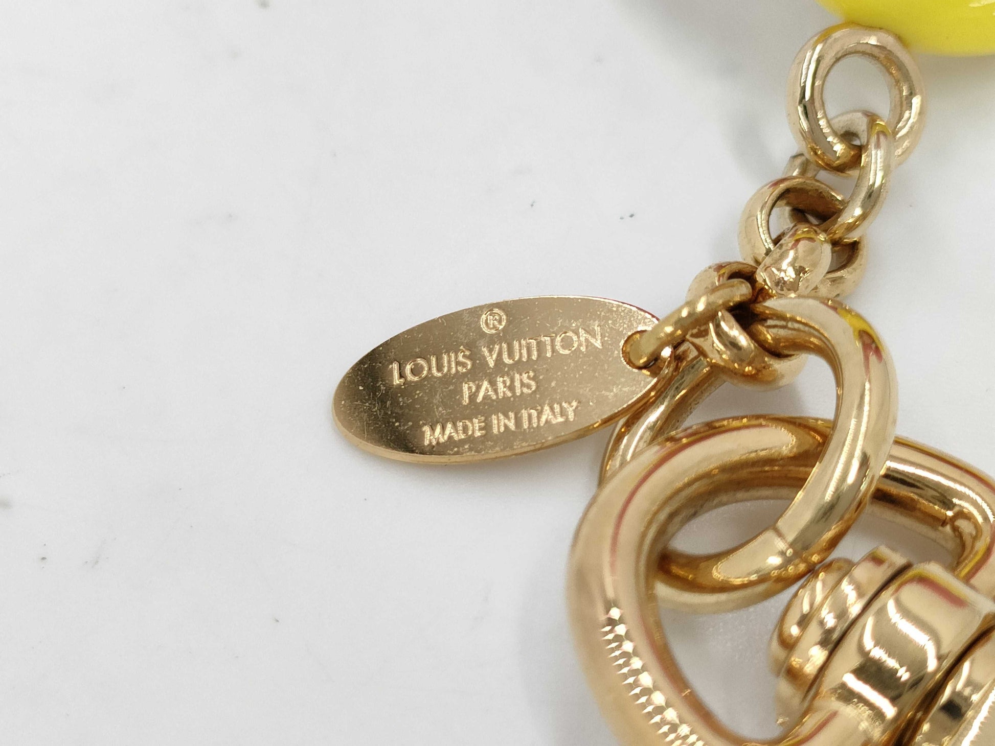 LOUIS VUITTON Louis Vuitton Porte-Clés Vivienne Flamingo Charm Keychain Pink M00668 Strap