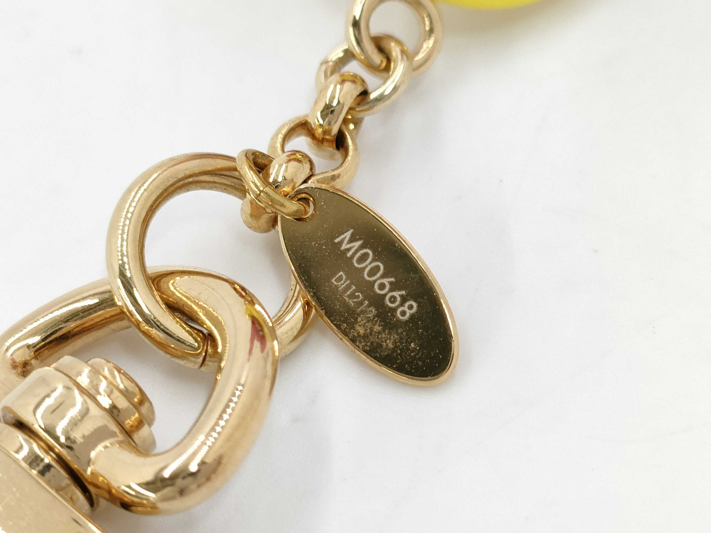 LOUIS VUITTON Louis Vuitton Porte-Clés Vivienne Flamingo Charm Keychain Pink M00668 Strap