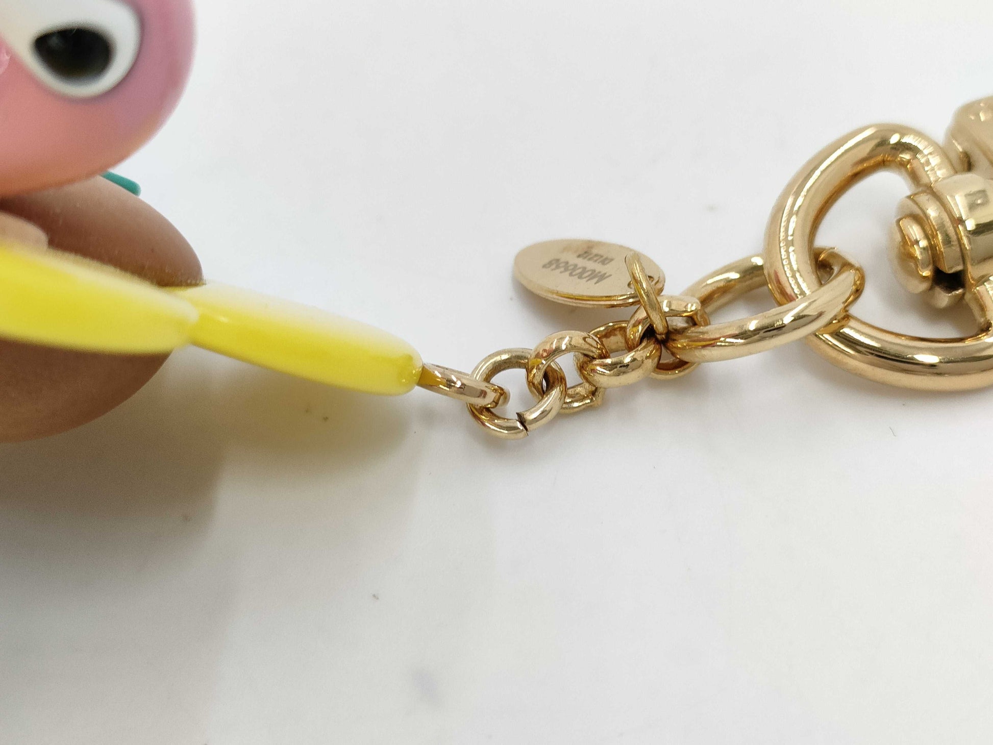 LOUIS VUITTON Louis Vuitton Porte-Clés Vivienne Flamingo Charm Keychain Pink M00668 Strap
