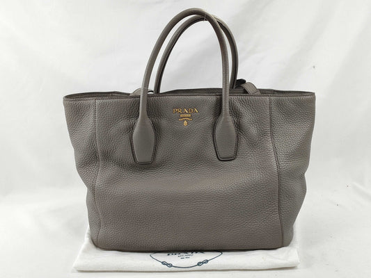 PRADA PRADA Prada 2-Way Tote Bag Leather with Strap BR4992 Tote Bag