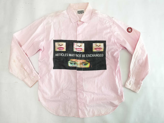 C.E POLICY SHIRT Long Sleeve Shirt 16AW Shirt