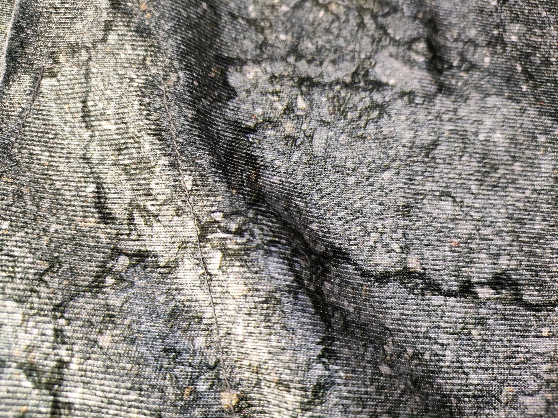 COMME des GARCONS COMME des GARCONS Long Cut and Sewn Top with Boa Fur Trim AD2018 Tops