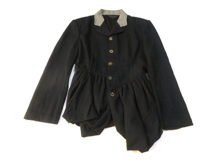 COMME des GARCONS COMME des GARCONS Comme des Garcons Asymmetrical Jacket 80s Jacket