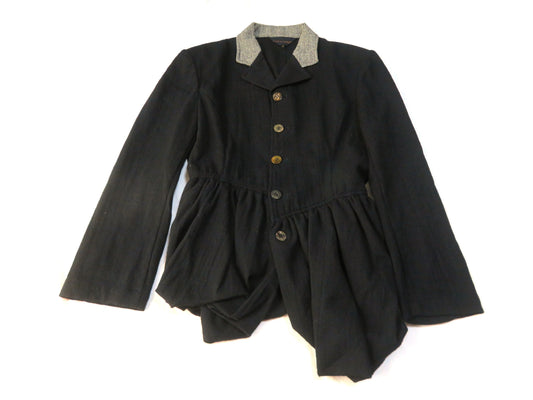 COMME des GARCONS COMME des GARCONS Comme des Garcons Asymmetrical Jacket 80s Jacket