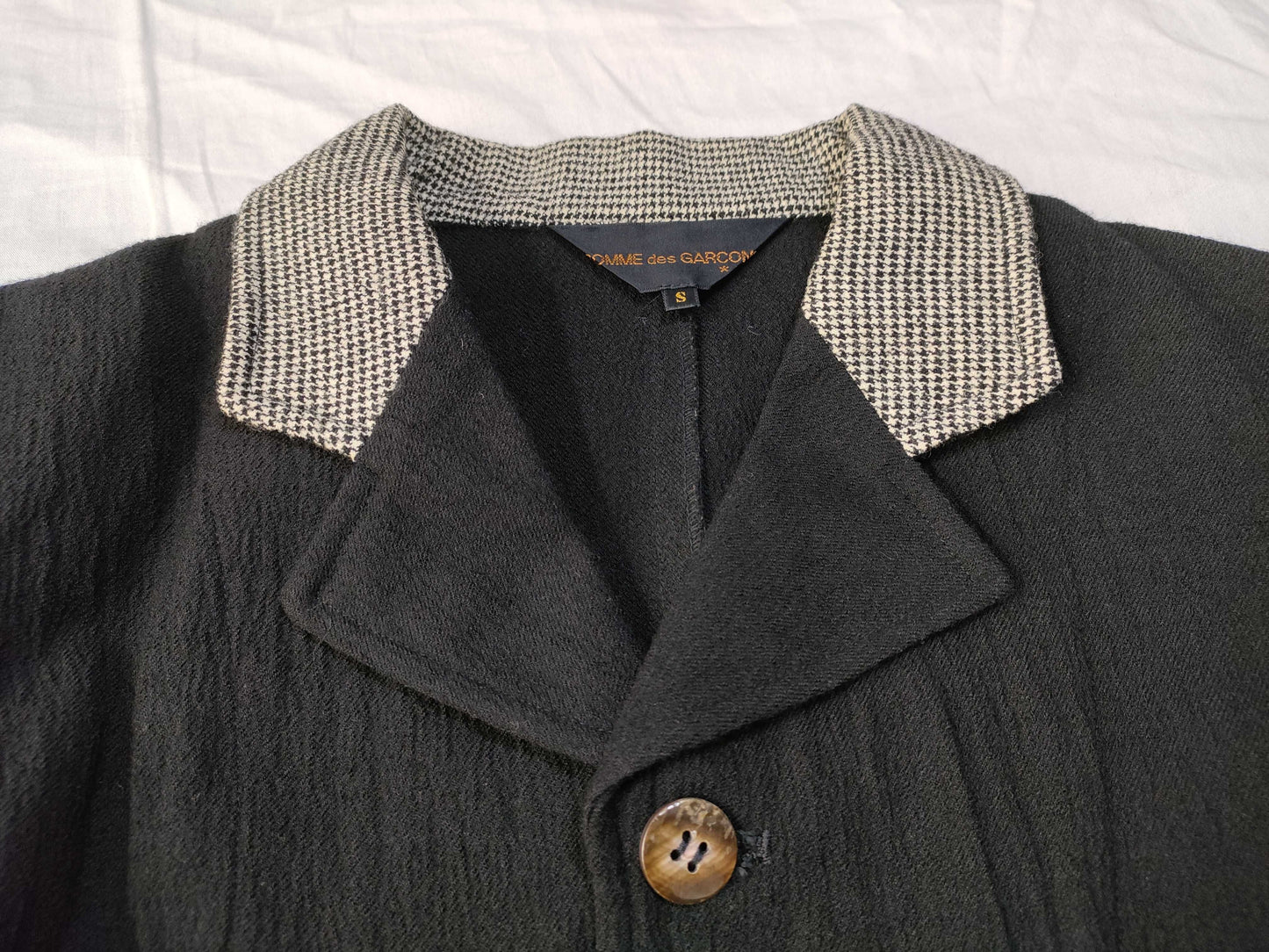 COMME des GARCONS COMME des GARCONS Comme des Garcons Asymmetrical Jacket 80s Jacket