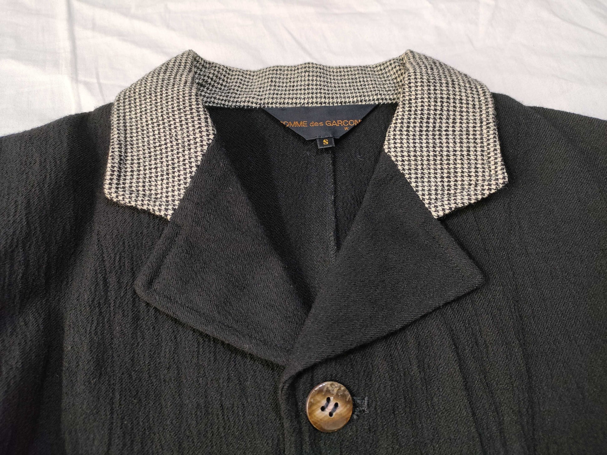 COMME des GARCONS COMME des GARCONS Comme des Garcons Asymmetrical Jacket 80s Jacket