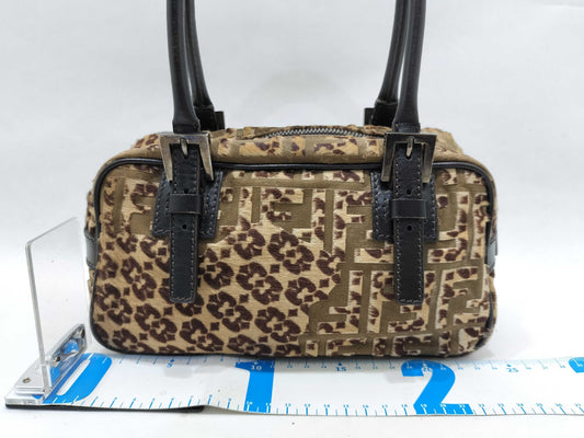 FENDI Harako FF Pattern Handbag
