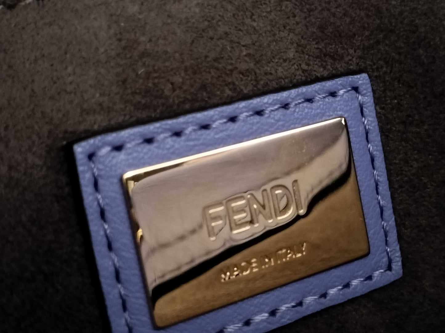 FENDI Peekaboo Regular 2-way Studded Strap Handbag