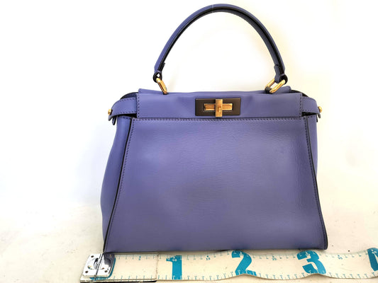 FENDI Peekaboo Regular 2-way Studded Strap Handbag