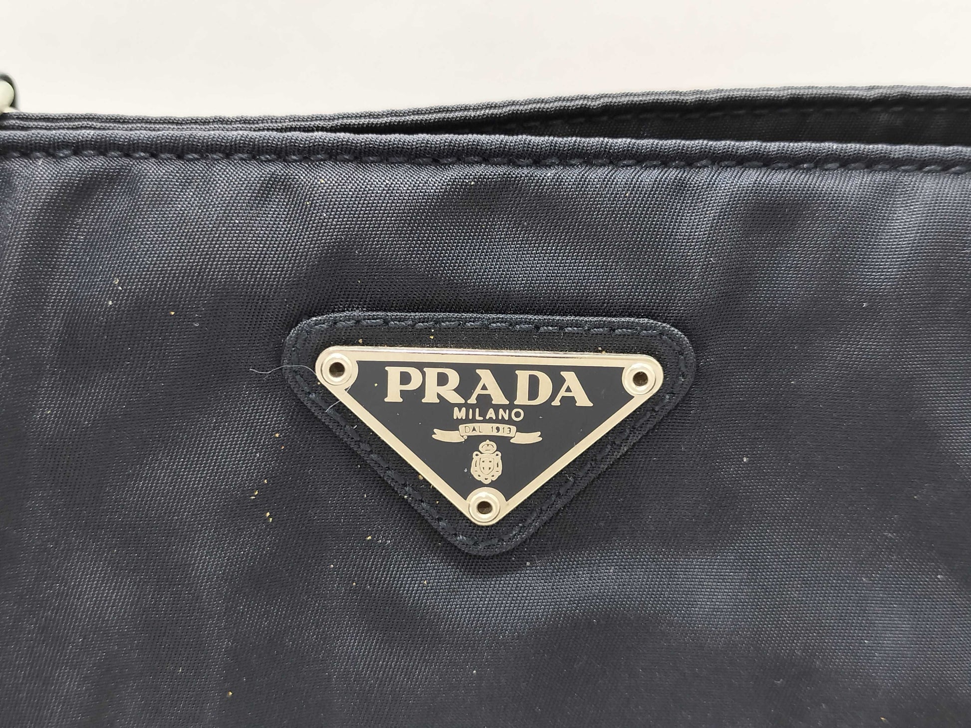 PRADA Nylon Chain Shoulder Bag Nylon Shoulder Bag