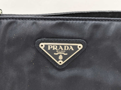 PRADA Nylon Chain Shoulder Bag Nylon Shoulder Bag