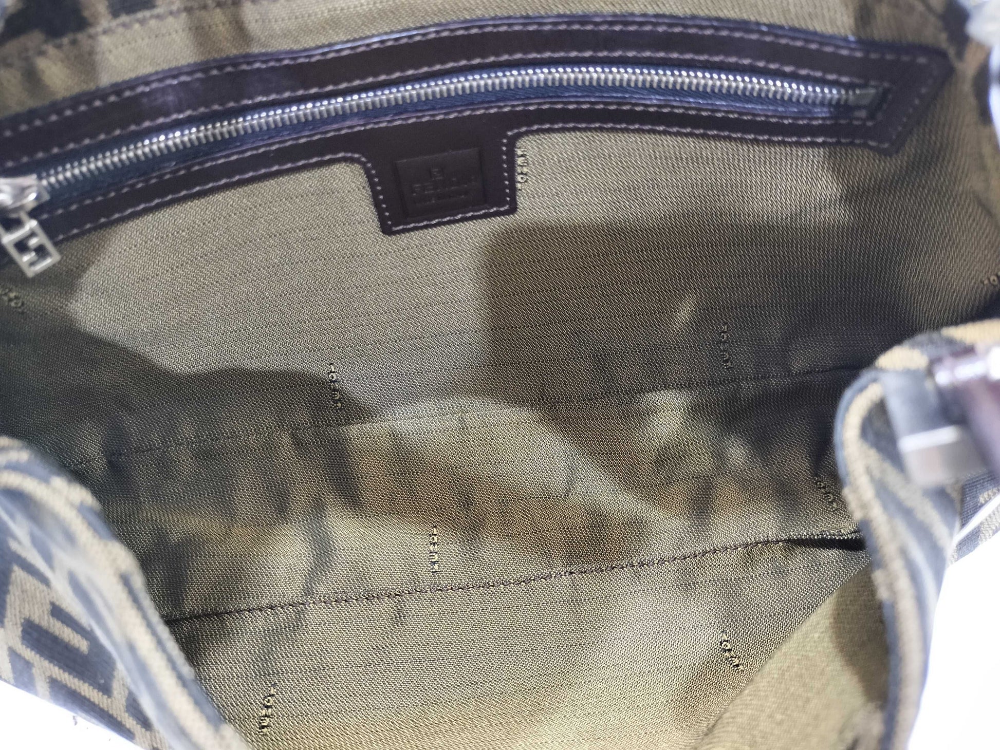 FENDI Zucca pattern Mamma Bucket Zucca handbag