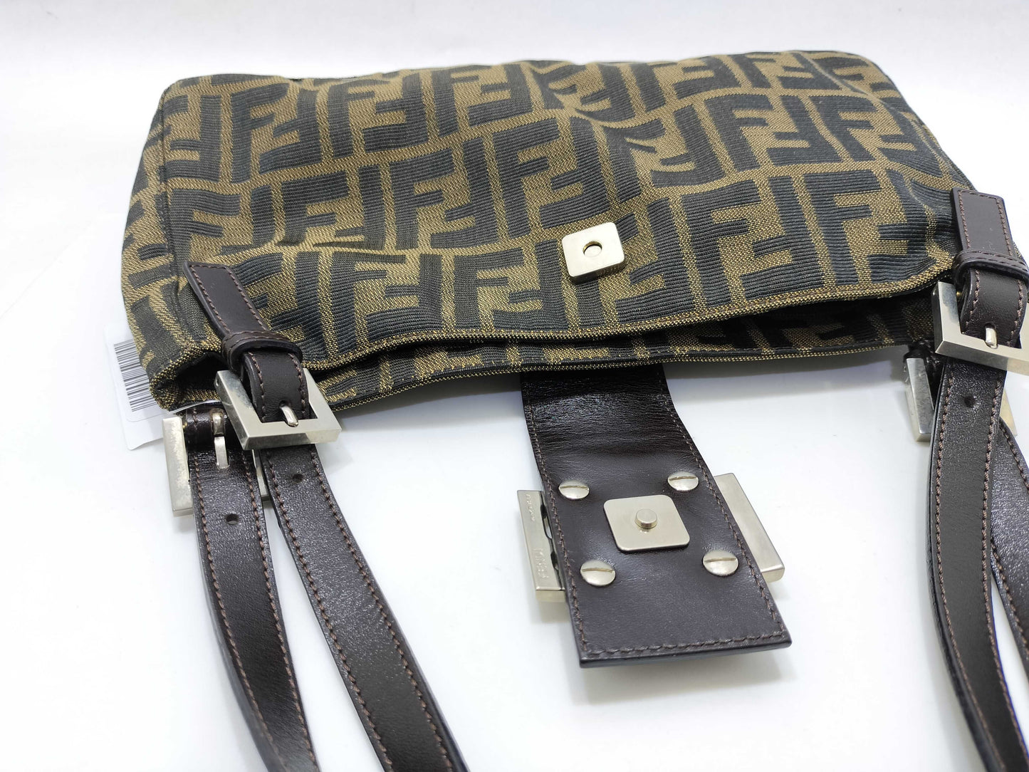 FENDI Zucca pattern Mamma Bucket Zucca handbag