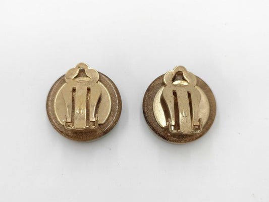 CHANEL Rhinestone Earrings 01C Earrings