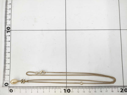 CHANEL Coco Mark Pearl B12C Necklace