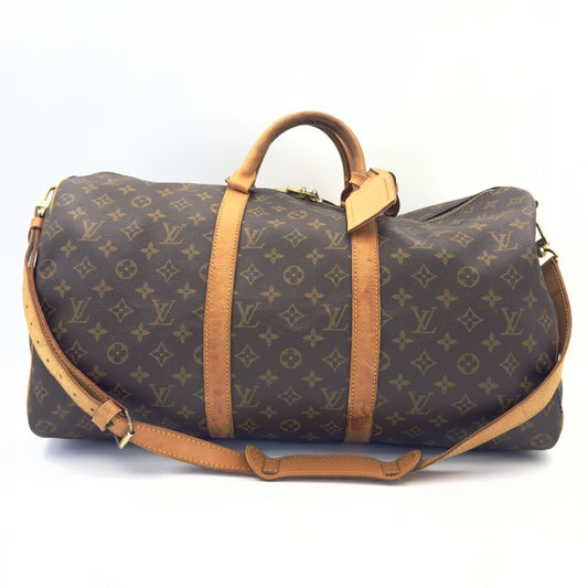 LOUIS VUITTON Monogram Keepall 50 Boston Bag