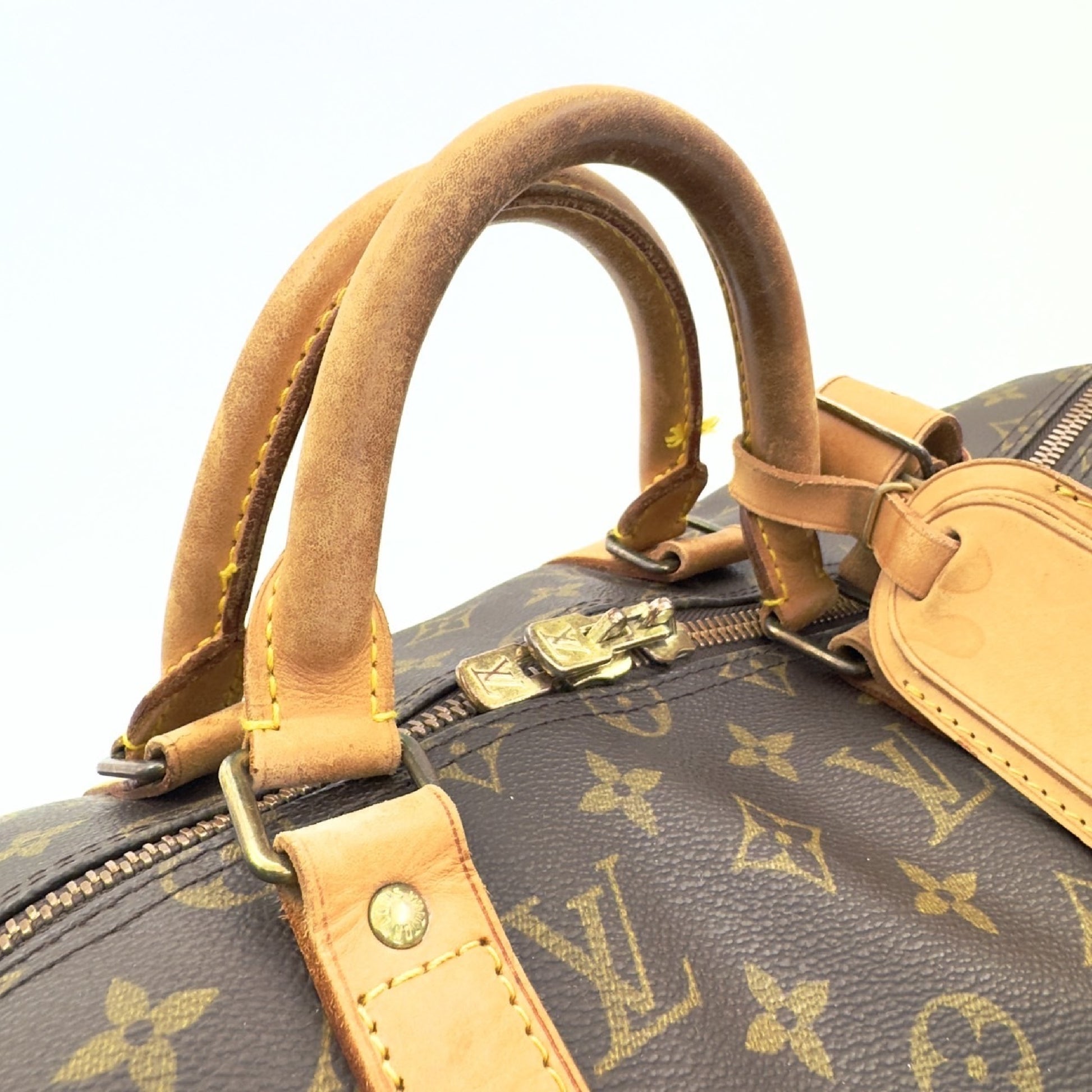 LOUIS VUITTON Monogram Keepall 50 Boston Bag