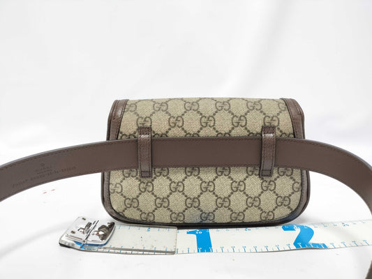 GUCCI GG Supreme Unused GG Supreme 703807 Belt Bag/Waist Bag