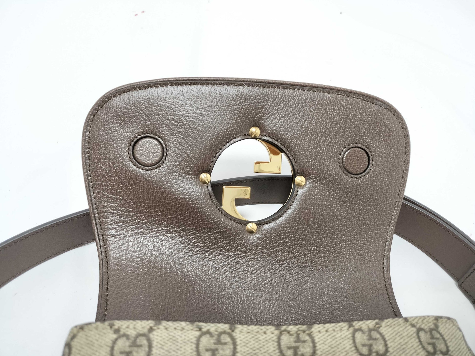 GUCCI GG Supreme Unused GG Supreme 703807 Belt Bag/Waist Bag
