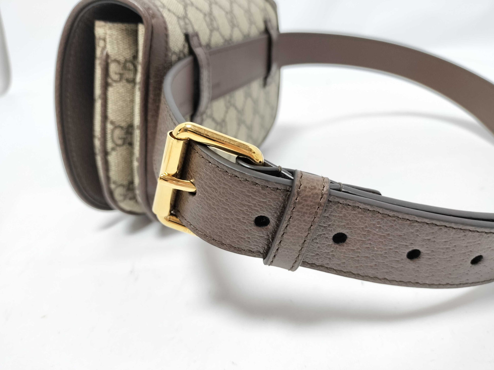 GUCCI GG Supreme Unused GG Supreme 703807 Belt Bag/Waist Bag