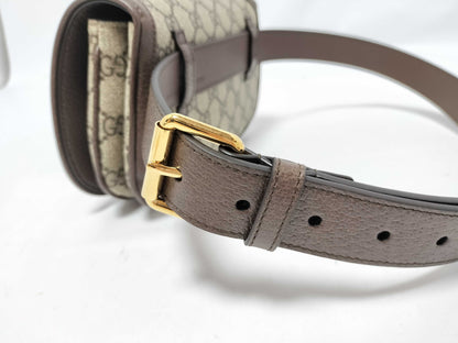 GUCCI GG Supreme Unused GG Supreme 703807 Belt Bag/Waist Bag