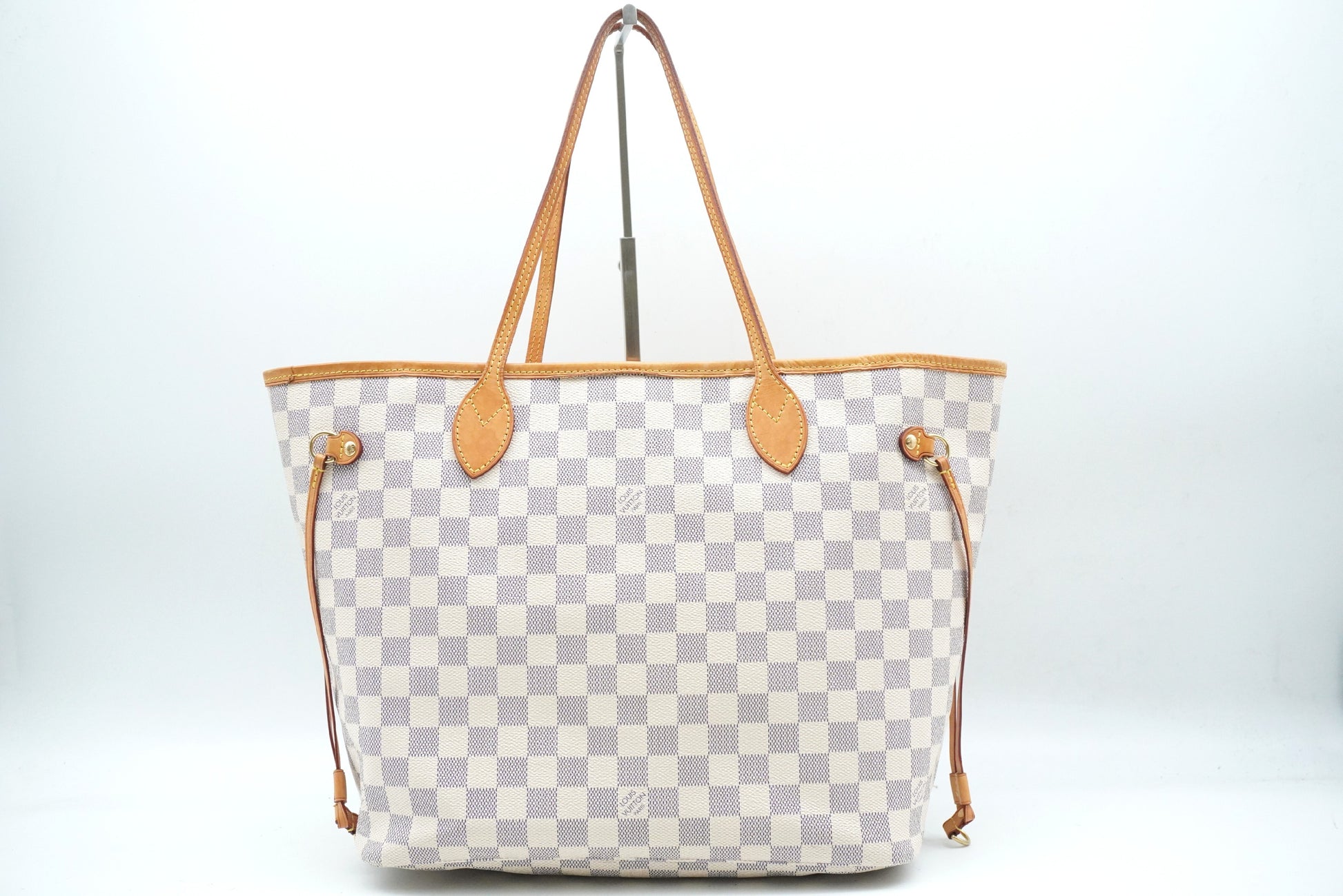 LOUIS VUITTON Damier Azur Neverfull MM N41361 Tote Bag
