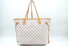 LOUIS VUITTON Damier Azur Neverfull MM N41361 Tote Bag