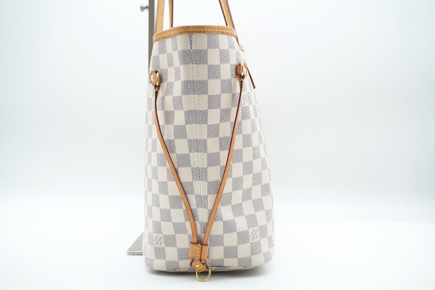 LOUIS VUITTON Damier Azur Neverfull MM N41361 Tote Bag