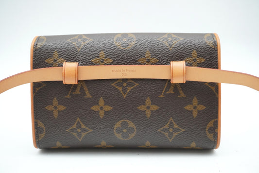 LOUIS VUITTON Monogram Pochette Florentine M51855 Waist Bag