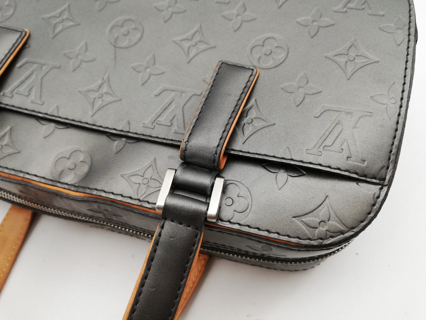 LOUIS VUITTON Monogram Matte Shelton M55172 Handbag