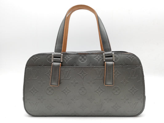 LOUIS VUITTON Monogram Matte Shelton M55172 Handbag