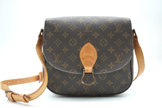 LOUIS VUITTON Monogram Saint-Cloud GM M51242 Shoulder Bag