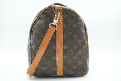 LOUIS VUITTON Monogram Keepall Bandouliere 50 M41416 Shoulder Strap Boston Bag