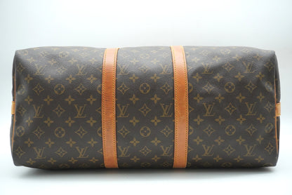 LOUIS VUITTON Monogram Keepall Bandouliere 50 M41416 Shoulder Strap Boston Bag