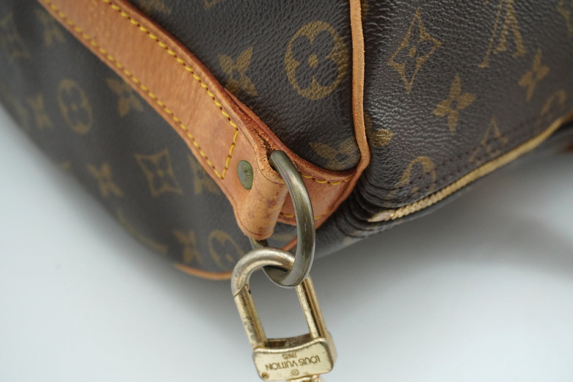 LOUIS VUITTON Monogram Keepall Bandouliere 50 M41416 Shoulder Strap Boston Bag