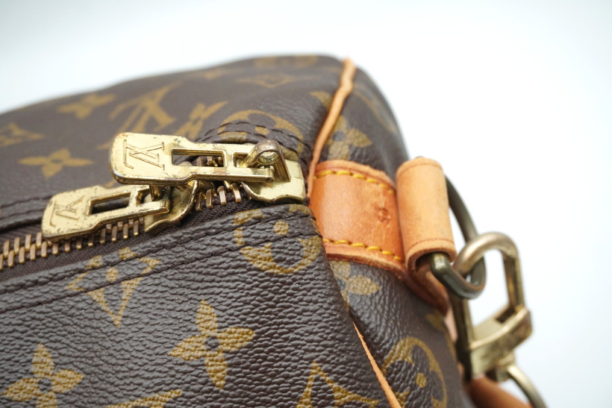 LOUIS VUITTON Monogram Keepall Bandouliere 50 M41416 Shoulder Strap Boston Bag