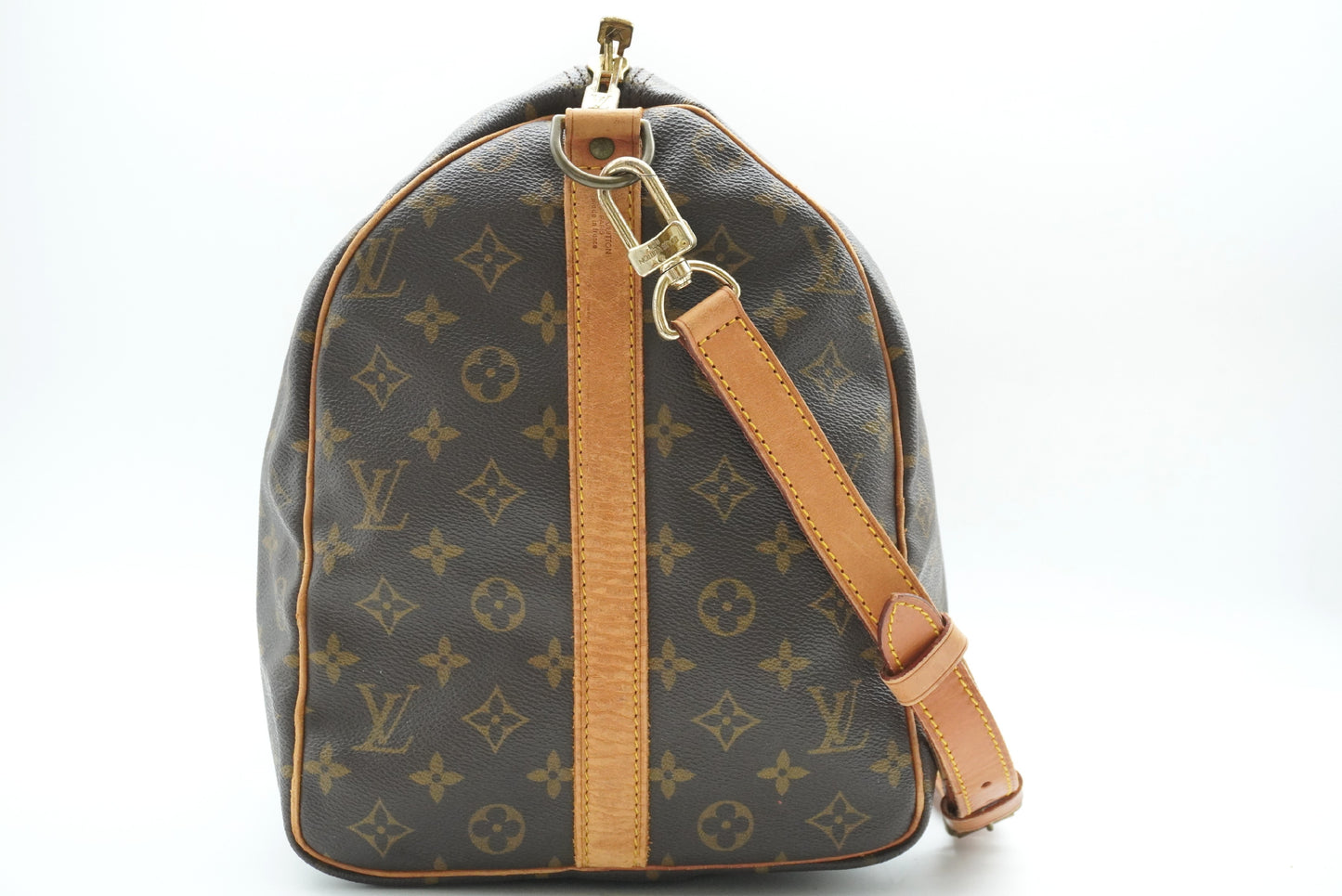 LOUIS VUITTON Monogram Keepall Bandouliere 50 M41416 Shoulder Strap Boston Bag